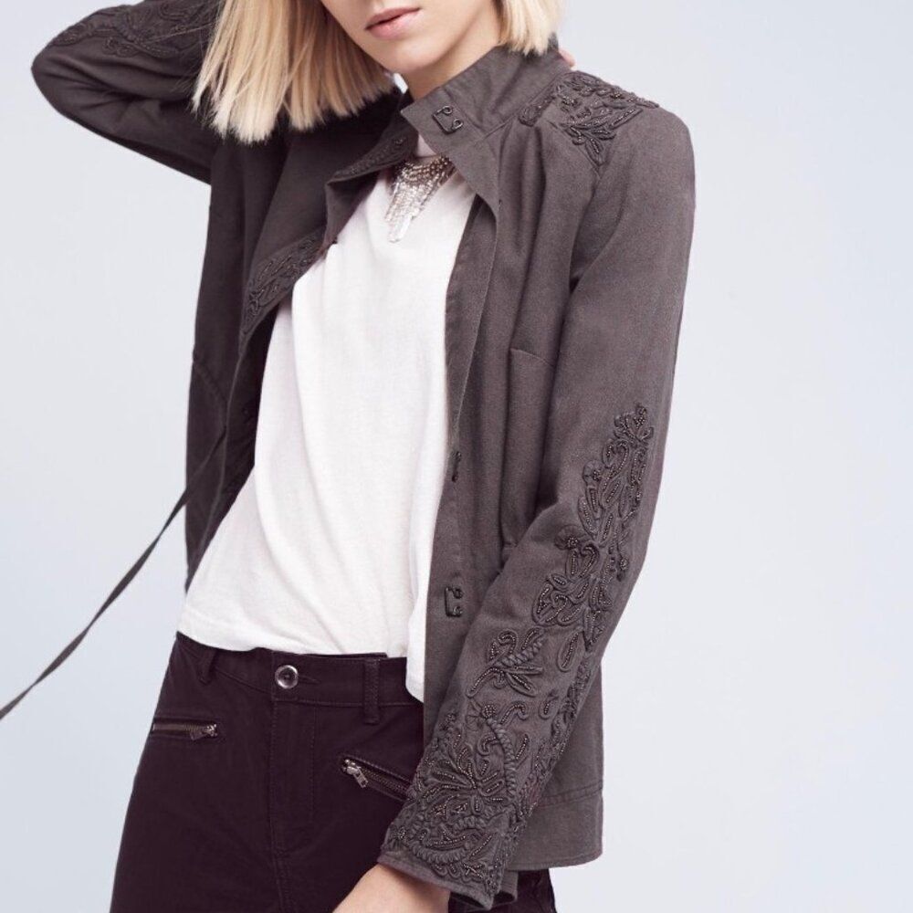 Love Sam Beaded Jacket Sz S